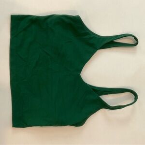 Lululemon Green Crop Tank Sz 6 (359)